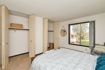 Generous closet and storage space